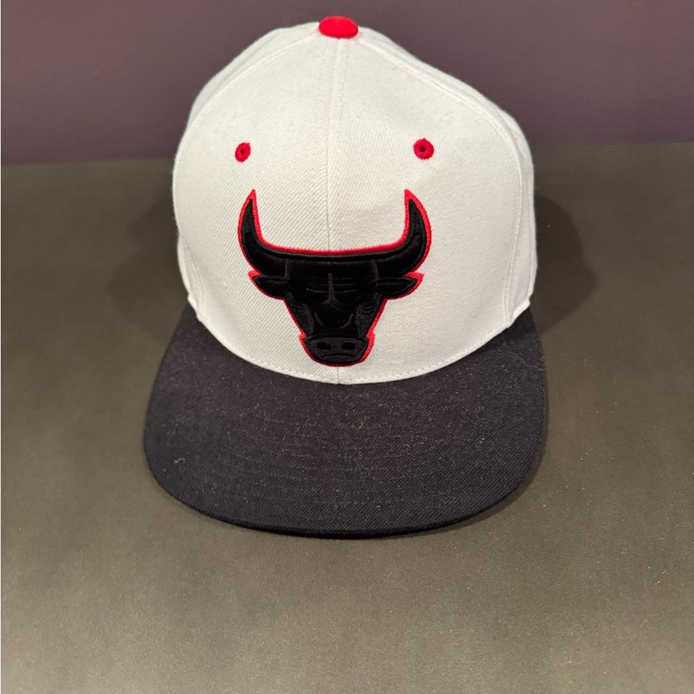 White and Black Structured Baseball Hats